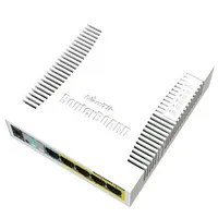 Mikrotik Cloud Router Switch Rb260Gsp 1000 Mbit s  Ethernet Lan Rj-45 ports 5 Desktop Css106-1G-4P-1S 4752224002297
