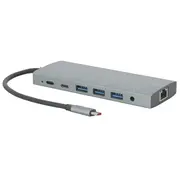 Mobilis 020028 laptop dock/port replicator Wired Usb 3.2 Gen 1 3.1 Type-C Grey  579861 3700992537306 Wlononwcrrxyy
