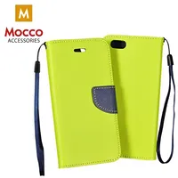 Mocco Fancy Book Case Grāmatveida Maks Telefonam Lg K10 2017 Zaļš - Zils  Mc-Fn-Lg-K1017-Grbl 4752168062814