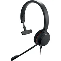 Jabra Evolve 20 Ms Mono Wired Headset, Usb-A, Black  4993-823-109 570699101699