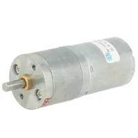 Motor Dc with gearbox Lp 6Vdc 2.4A Shaft D spring 11Rpm  Pololu-1591 4991 Metal Gearmotor 25Dx58L Mm 6V