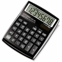 Citizen Desktop Calculator Cdc-80Bkwb, black  Cdc-80Bkwb 456219513308