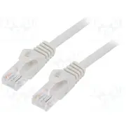 Patch cord U/Utp Cat 6 Rj45 plug,both sides stranded Cca 1M  Pp6U-1M