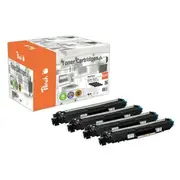 Peach Pt1070 toner cartridge 4 pcs Compatible Black, Cyan, Magenta, Yellow  7640182387938 Wlononwcrsrc7