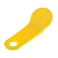 Pellet memory holder in a keychain yellow  F56-Ds9093A F5-6