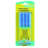 Stanger folien Marker permanent 1-3 mm, Set 4 colours 710034  710034/Eol 401188603219