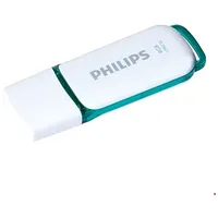 Philips Usb 2.0 Flash Drive Snow Edition Zaļa 8Gb  Fm08Fd70B 8719274667896