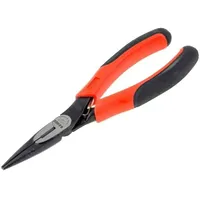 Pliers straight,half-rounded nose,universal,elongated Ergo  Sa.2430G-160Ip 2430 G-160Ip