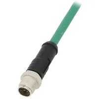 Plug M12 Pin 8 male X code-ProfiNET 2M Ip67 50V 500Ma cables  Msxs-08Bmmm-Sl7X02