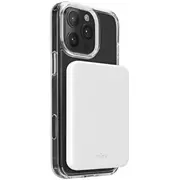 Powerbank Puro Mag Plus 5000Mah 20W Qi2 compatible with Magsafe 1X Usb-C Power Delivery - white  8018417500329 85076000