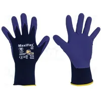 Protective gloves Size 10 navy blue Maxiflex Elite  Atg-34-274/10 34-274/10