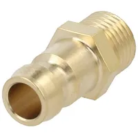 Quick connection coupling connector pipe max.15bar -20200C  Eshm-101-Na Eshm 101 Na