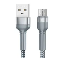 Remax Cable Jany Rc-124M - Usb to Micro 2,4A 1 metre Silver  silver 6972174153575 047483