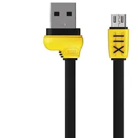 Remax Cable Running Shoe Rc-112M - Usb to Micro 1 metre Black Kabav0346  6954851294955