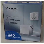 Sale Out. Ecovacs Winbot W2 Pro Omni  Corded 5500 Pa White Used, Dirty, Scratched On Corpus Omniso 2000001371350