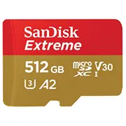 Memory card microSDXC 512Gb Extreme,A2 Specification  Sdsqxav-512G-Gn6Ma