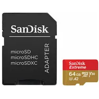 Sandisk Extreme Plus microSDXC 64Gb  Sdsqxbu-064G-Gn6Ma 619659189150