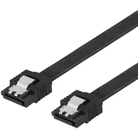 Sata cable Deltaco 3.0, 0.3M, black / Sata-1000-K R00200001  202203021020 733304805269
