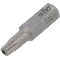 Screwdriver bit Torx with protection T20H Overall len 25Mm  Wiha.01729 01729