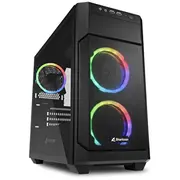 Sharkoon V1000 Rgb - microATX Seitenteil mit Fenster Gehärtetes Glas keine Spannungsversorgung Usb/Audio  4044951035052 1771262