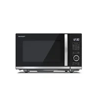Sharp Microwave Oven with Grill Yc-Qg204Ae-B Free standing, 20 L, 800 W, Grill, Black  4-Yc-Qg204Ae-B 4974019207261