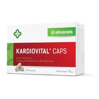 Silvanols Kardiovital Caps N30 Kapsulas Silv-Kap-Kardio  4751008083040 21069098