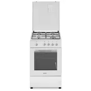 Simfer  Cooker 4401Sgrbb.1 Hob type Gas Oven White Width 50 cm Depth 55 49 L 8683770128338