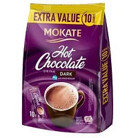 Šokolādes dzēriens Mokate Dark maisiņā 18G x 10Gb.  450-14531 5900649054899