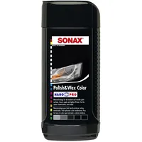 Sonax 296141 Nanopro Auto pulēšanas pasta ar vasku un melnas krāsas pigmentiem 250Ml 