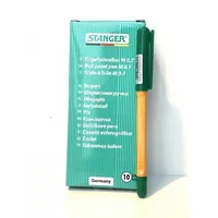 Stanger Ball Point Pens 0,7 finepoint Softgrip, green, 1 pcs. 18000300058  18000300058-1 401188604069