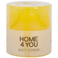 Svece Juicy Citron, D6,8Xh7,2Cm, gaiši dzeltena Ar citronu smarža  87631 4741243876316