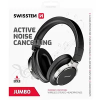 Swissten Jumbo Anc Stereo Bluetooth Bezvadu Austiņas  52510700 8595217479791