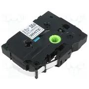 Tape 3.5Mm 8M white for printer Character colour black  Br-Tzen201 Tze-N201