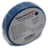 Tape electrical insulating W 15Mm L 10M Thk 0.15Mm blue 200  Htape-Flx-15Bl 710-00100 Helatape Flex15