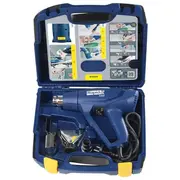 Karstā gaisa pistole R1800 Case ar koferi un piederumiem, Rapid  5001350Rapid 4051661031526