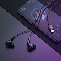 Tellur Attune in-ear Headphones Type-C Black  T-Mlx47759 5949120003674