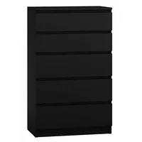 Topeshop M5 Black chest of drawers  6-M5 Czerń 5902838463581