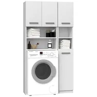 Topeshop Zestaw Marpol Biel bathroom storage cabinet White  Bi 5902838465875 Mlatohreg0014