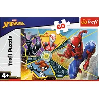 Trefl Spider-Man Puzle Zirnekļcilvēks, 60 gab.  17372T 5900511173727