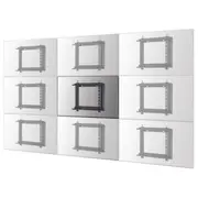 Neomounts Wall Mounted Video Mount Pop-Out/Lportrait  Landscape, Pre-Assembled Wl95-800Bl1 8717371440541