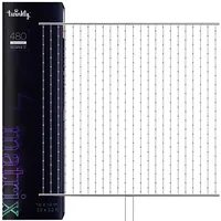 Twinkly Matrix - 480 Rgb Led Pearl-Shaped lights, clear wire, 3.3X3.3Ft F-Plug type  Tww480Stp-Teu 8053614841813 Oswtwkozd0001