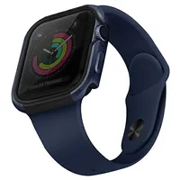 Uniq etui Valencia Apple Watch Series 4 5 6 Se 40Mm. niebieski atlantic blue  Uniq-40Mm-Valblu 8886463675526