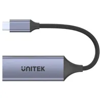 Unitek Usb-C - Rj45 adapter, 1Gbps, Pd 100W  U1323A 4894160047595 Kbautkada0053