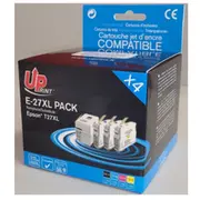 Uprint Epson E-27Xl Pack Bk 25Ml  C/M/Y 13Ml E-27Xl-Pack4-Up 3584770723620