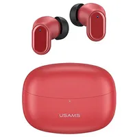 Usams Słuchawki Bluetooth 5.1 Tws Bh series bezprzewodowe czerwony red Bhubh03  Atusahbtusa1160 6958444900964 Usa001160