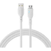 Joyroom S-Um018A13 datu pārraides un uzlādes vads  Usb-A uz Micro Usb 12W 2M balts S-Um018A13W2 6956116733070 85044030