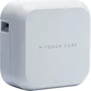 Pt-P710Bth Cube Plus Brother portatīvs uzlīmju printeris, balts Usb,24Mm,Bluetooth,Akum,Adapt  Ptp710Bthz1 4977766800037
