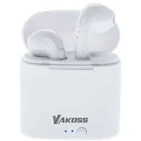 Vakoss Sk-832Bw Bluetooth Austiņas Ar Smartphone Control Un Mikrofonu Baltas  4718308130904 Akgvaksbl0011