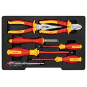 Vde Mixed Set 7Pc Pliers/Screwdrivers/Knife  1600A02Ng3 4053423246971