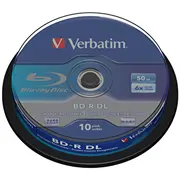 Verbatim 10X Bd-R 50Gb 6X Sp  43746 0023942437468 Wlononwcrdfu8